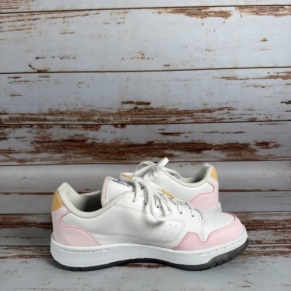 Adidas NY 90 Cloud Size 4.5 White Light Purple Clear Pink GS GY1172